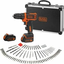 Acheter ✔️ BLACK+DECKER BDCDD12BAFC Perceuse Noir, Orange, Perceuse/visseuse 🧨
