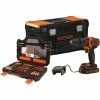 Meilleure vente 🎁 BLACK+DECKER BDCHD18S1KA, Perceuse à Percussion 🔥 -DeWalt - magasin BLACK DECKER BDCHD18S1KA Perceuse percussion@@1577069