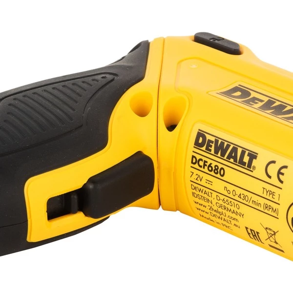 Tout neuf 🧨 DeWALT DCF680G2 Tournevis Et Visseuse Sans Fil Noir, Jaune 7,2 V Lithium-Ion (Li-Ion) 430 Tr/min 🛒 8 Tout neuf 🧨 DeWALT DCF680G2 Tournevis Et Visseuse Sans Fil Noir, Jaune 7,2 V Lithium-Ion (Li-Ion) 430 Tr/min 🛒 – Image 6