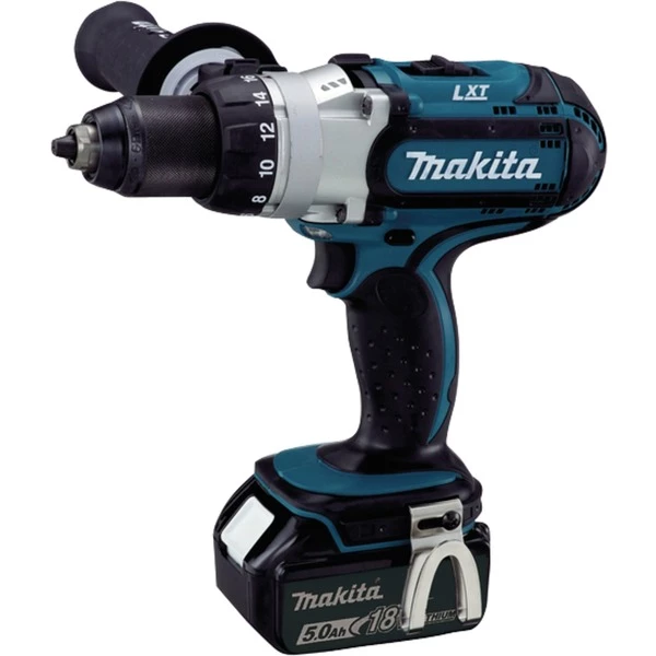 Promo ✨ Makita DDF451RTJ Perceuse Sans Clé 2,1 Kg Noir, Bleu, Perceuse/visseuse 🤩