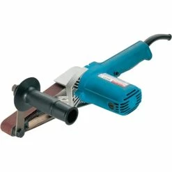 Coupon 🌟 Makita Ponceuse à Bande 30 Mm, Lime électrique 😀
