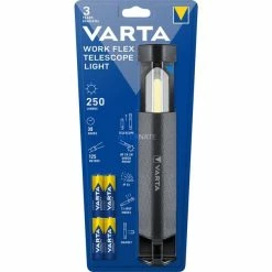 Meilleur prix 🤩 Varta Work Flex LED Noir, Lampe De Travail 🎁